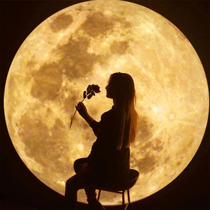 Mini 360° Adjustable Moon &amp; Star Projector Lamp